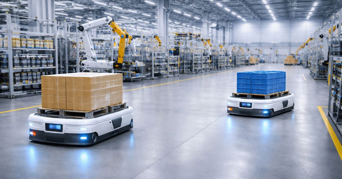 物流・搬送でのロボット活用